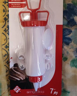 siringa per dolci home 7 pezzi