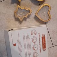 candele Natalizie artistiche decorate e sagomate 