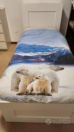 Letto singolo contenitore 