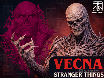 VECNA Stranger Things – Busto Scala Reale MERANO3D