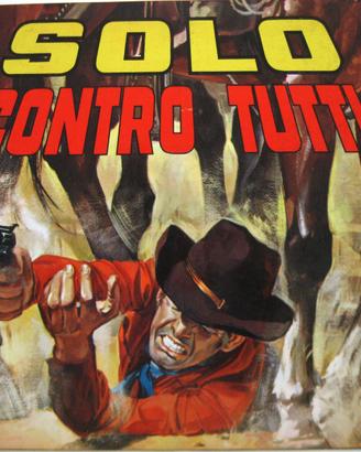 SOLO CONTRO TUTTI brochure film 1965 Robert Hundar