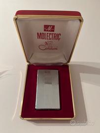 Accendino Colibrì Moletric argento con scatola