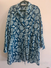 Camicia blusa lunga Zara