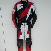 Tuta moto donna divisibile