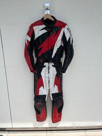 Tuta moto donna divisibile