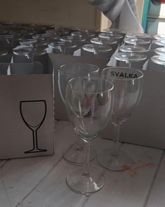 Set calici da vino IKEA – NUOVI, MAI UTILIZZATI