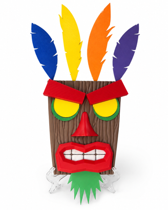 Maschera Aku Aku Crash Bandicoot 44 cm
