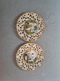 Piatti decorativi Capodimonte
