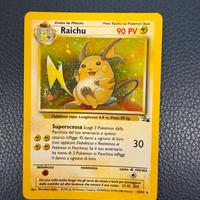 Raichu 14/62 – Fossil Set italiana (olografica)