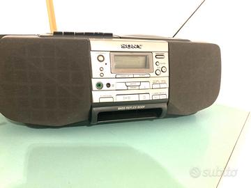Sony CFD S37 vintage, Bombo box CD Radio cassette