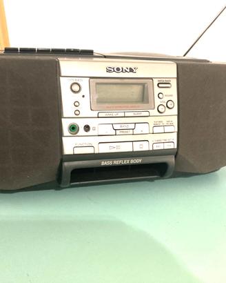 Sony CFD S37 vintage, Bombo box CD Radio cassette