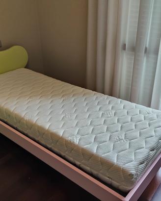 Letto singolo Moretti con materasso