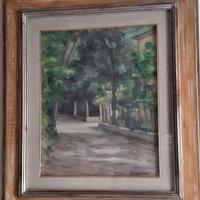 Quadro ad olio pittore Francesco Inverni 1960