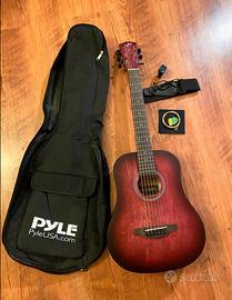 Chitarra Pyle Red Acustica Junior