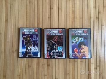 Tre DVD animazione giapponese