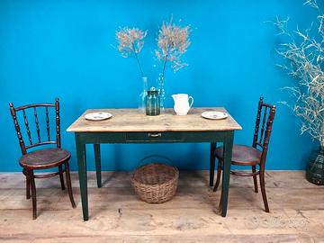 TAVOLO FINE 800 DA PRANZO CUCINA TRATTORIA ENOTECA