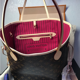 Peonia monogramma Louis Vuitton Neverfull MM