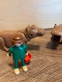 Playmobil set 3547 Ippopotami Hippo zoo vintage