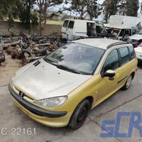 PEUGEOT 206 SW 2E/K 1.4 HDI 68CV 02-07 -Ricambi