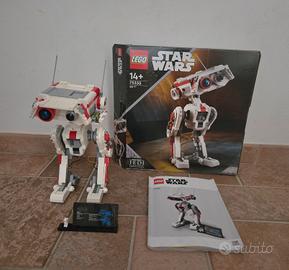 Lego Star Wars 75335 BD-1 completo, perfetto