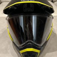 AGV AX9 SIBERIA MATT BLACK / YELLOW FLUO