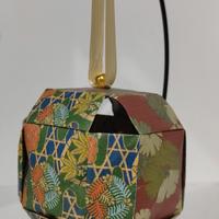 Sfera natalizia artigianale in origami giapponese