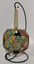 Sfera natalizia artigianale in origami giapponese