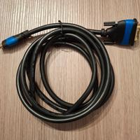 Cavo adattatore HDMI-DVI 2m bidirezionale