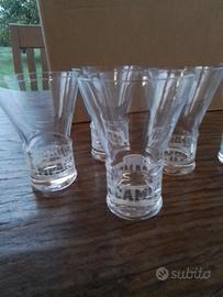 set di 8 bicchieri  a cono Campari