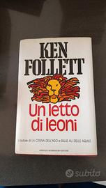 libro un letto di leoni ken follett copertina rigi