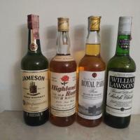 Whisky 4 bottiglie