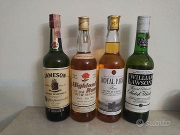 Whisky 4 bottiglie