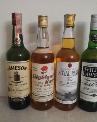 Whisky 4 bottiglie