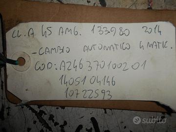 Cambio automatico mercedes a45 amg