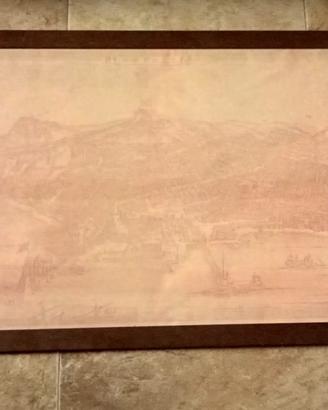 quadro con eliografia di Napoli