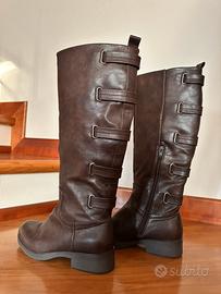Stivali al ginocchio, stile biker - nr 36