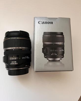 Obiettivo Canon EFS 17-85 mm