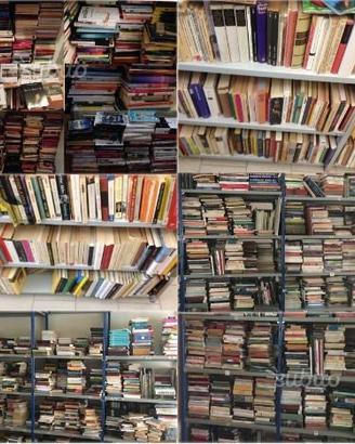 Lotto blocco stock 50 libri
