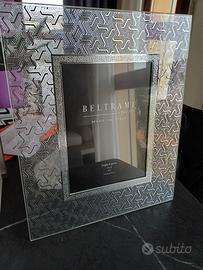 cornice beltrami foglia argento