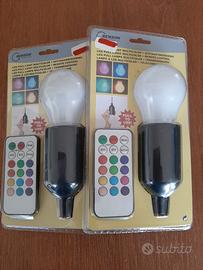 set due lampadina LED a batteria 