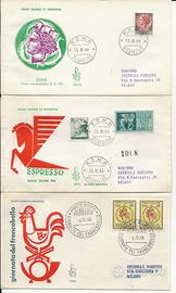 LOTTO DI 15 BUSTE FDC VENETIA ANNO 1966