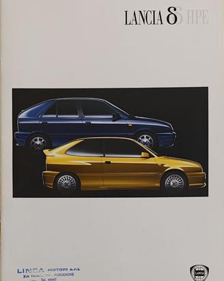 Brochure Lancia Delta HPE anni '90
