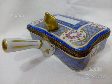 Ceramica francese vintage dipinta a mano