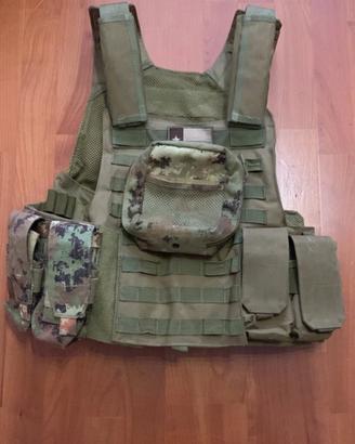 Gilet tattico softair caccia pesca