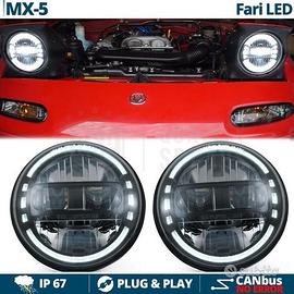 FARI Full LED DRL Omologati Per MAZDA MX-5 1 (NA)
