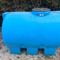 Serbatoio acqua 1500 litri orizzontale