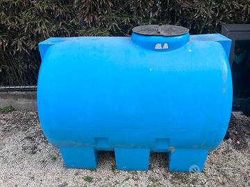 Serbatoio acqua 1500 litri orizzontale