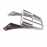 Portapacchi posteriore moto custom da175x178 mm