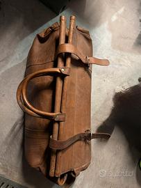 Borsa da viaggio vintage artigianato marocchino