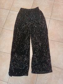 pantalone in paillettes 